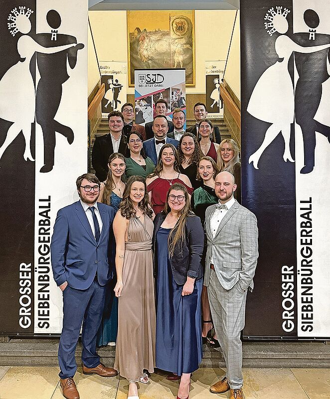 Gruppenbild der Bundesjugendleitung auf dem ...