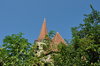 ..die Felldorfer -Kirche mit neuem Dach 