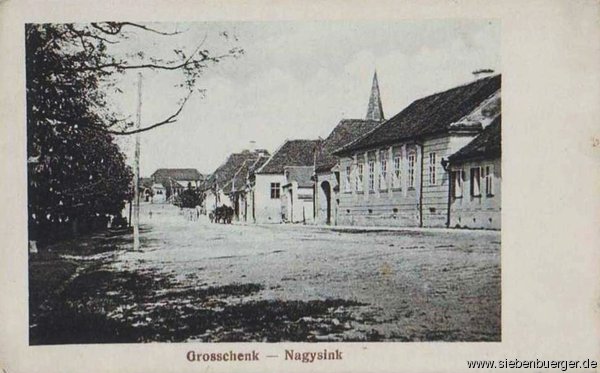 Groschenk in alter Ansicht - Postkarte 1945