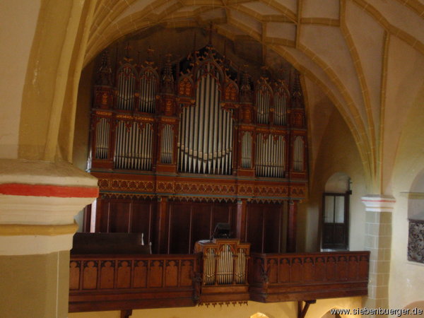 Orgel im Juli 2008