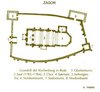Grundriss der Roder -Kirchenburg 